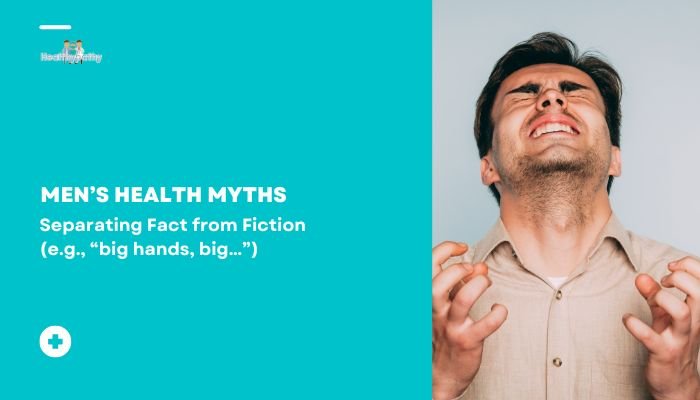 Men’s Health Myths: Separating Fact from Fiction (e.g., “big hands, big…”)